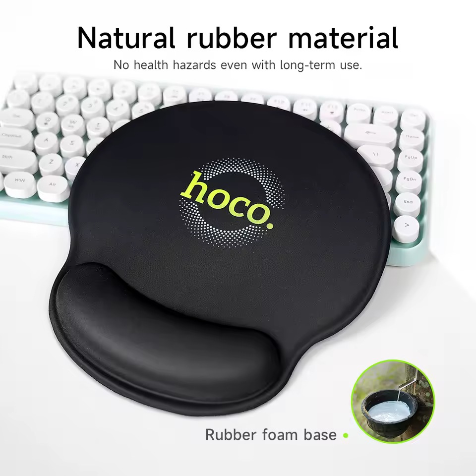 Buy HOCO GM30 Polar Fox Mouse Pad with Gel Wrist Support Black Online in Pakistan - UGREEN PK