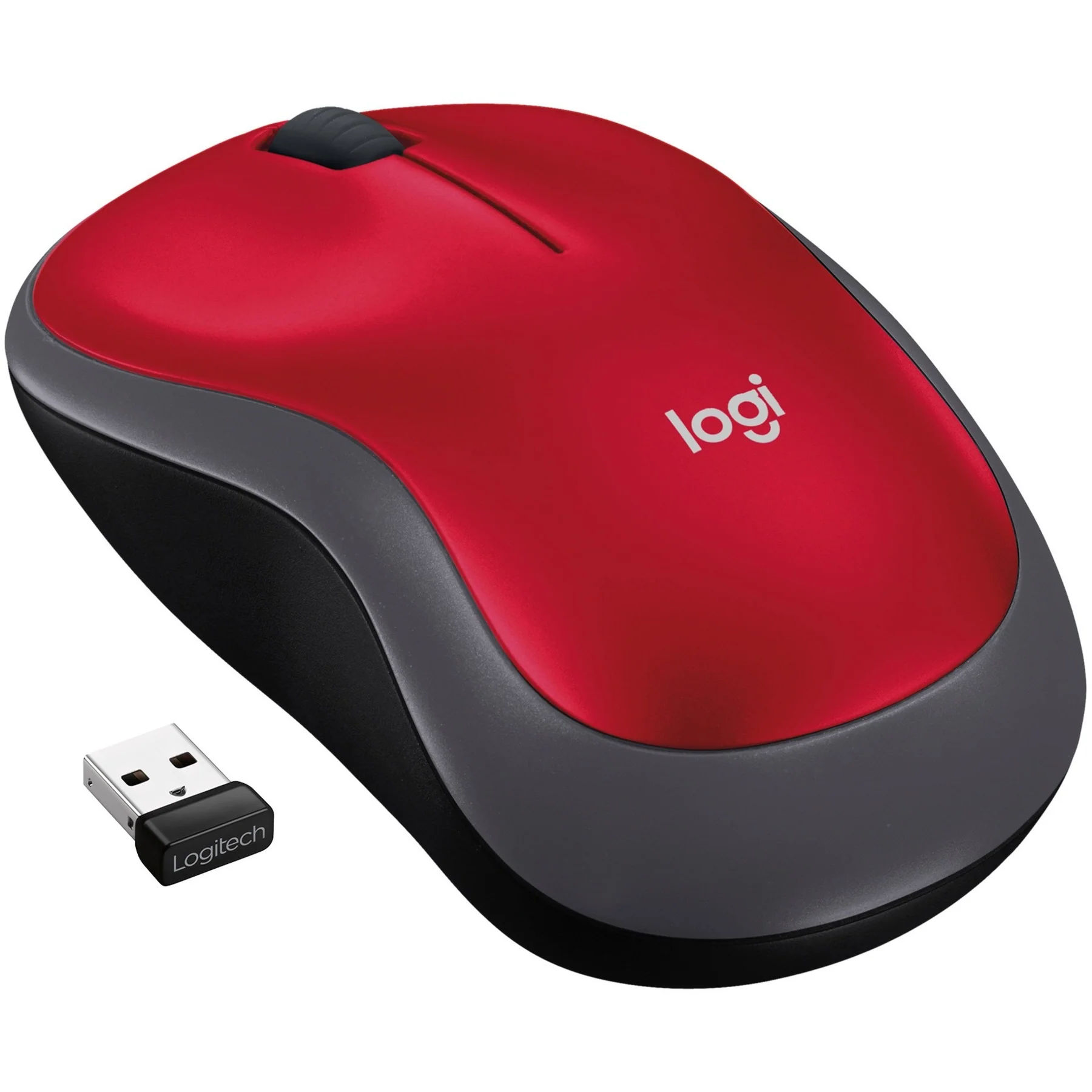 Buy Logitech M185 Wireless Mouse (Red) 12-Month Battery, Nano Receiver Online in Pakistan - UGREEN PK