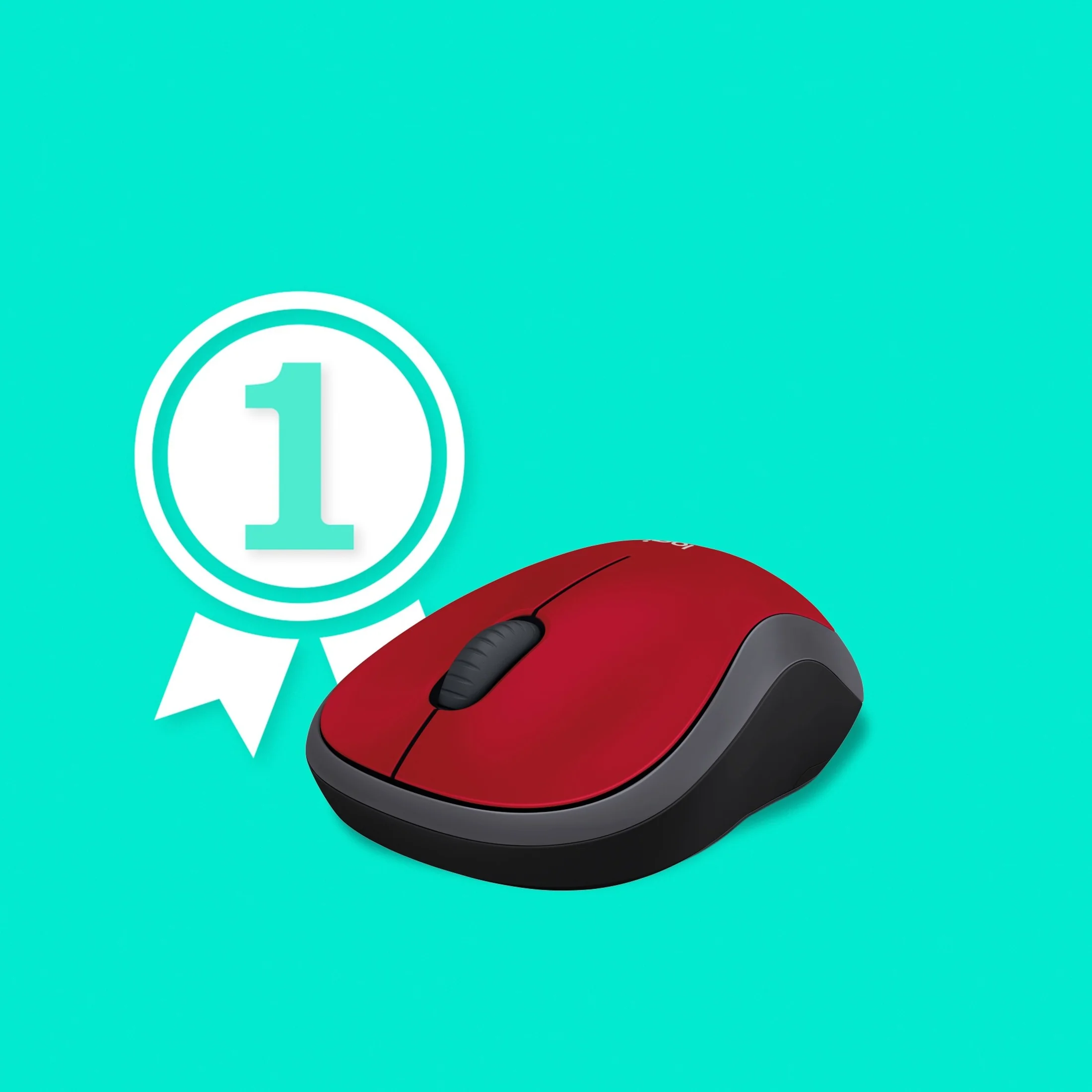 Buy Logitech M185 Wireless Mouse (Red) 12-Month Battery, Nano Receiver Online in Pakistan - UGREEN PK