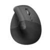 Logitech LIFT Vertical Ergonomic Wireless Mouse, 57° Natural Grip, for Small to Medium Hands, Bluetooth & Logi Bolt - Gray
