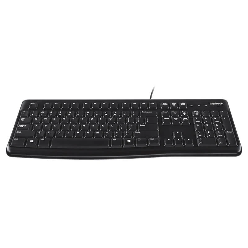 Buy Logitech K120 Wired USB Keyboard Spill-Resistant Design, Full-Size with Number Pad Online in Pakistan - UGREEN PK