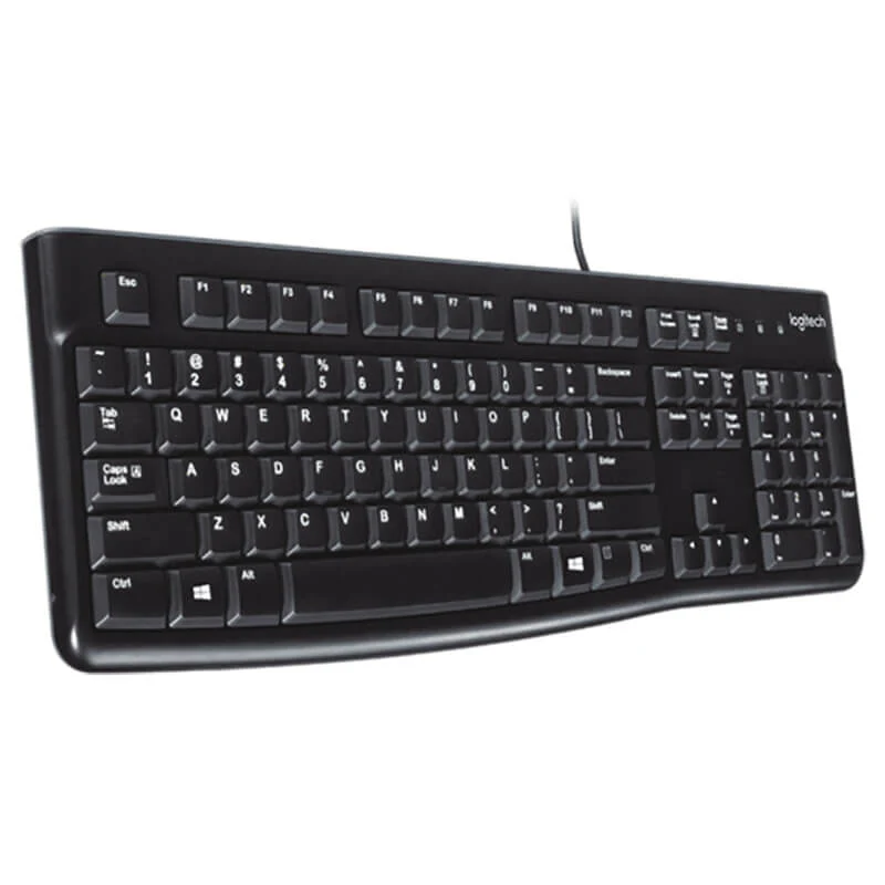 Buy Logitech K120 Wired USB Keyboard Spill-Resistant Design, Full-Size with Number Pad Online in Pakistan - UGREEN PK