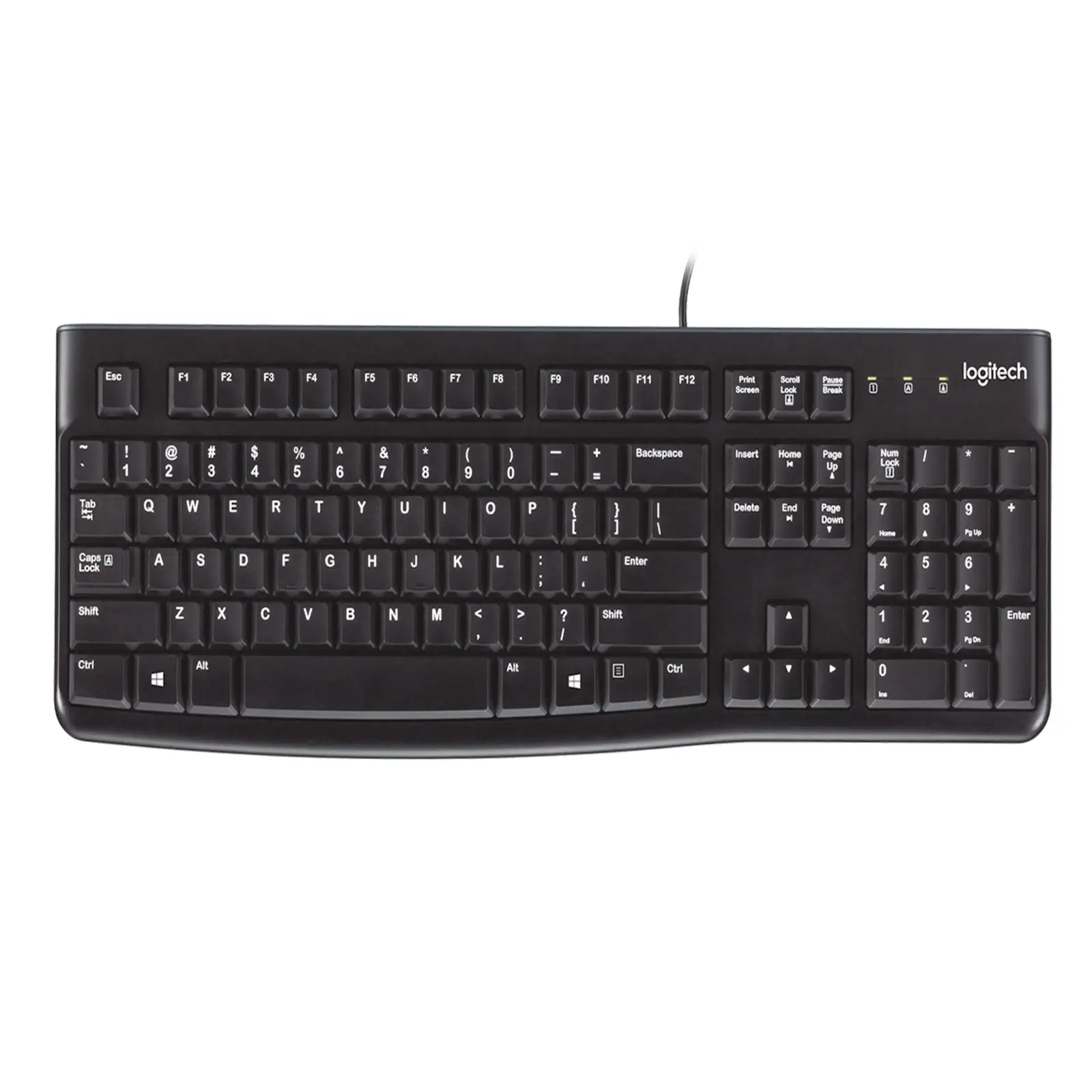 Buy Logitech K120 Wired USB Keyboard Spill-Resistant Design, Full-Size with Number Pad Online in Pakistan - UGREEN PK