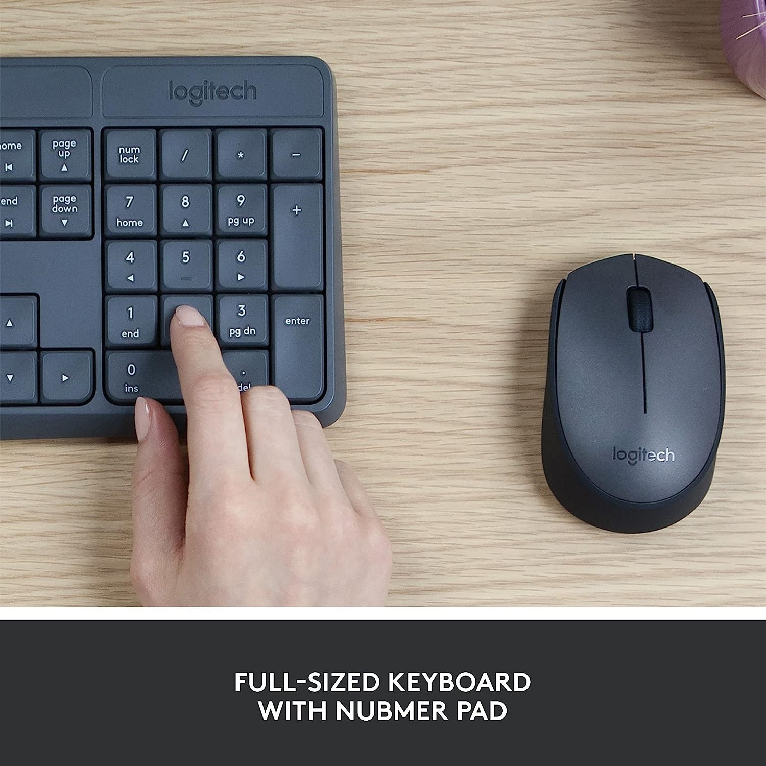 Buy Logitech MK235 Wireless Keyboard and Mouse Combo 3-Year Keyboard Battery Online in Pakistan - UGREEN PK