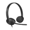 Logitech 981-000477 H340 USB Computer Headset with Noise-Canceling