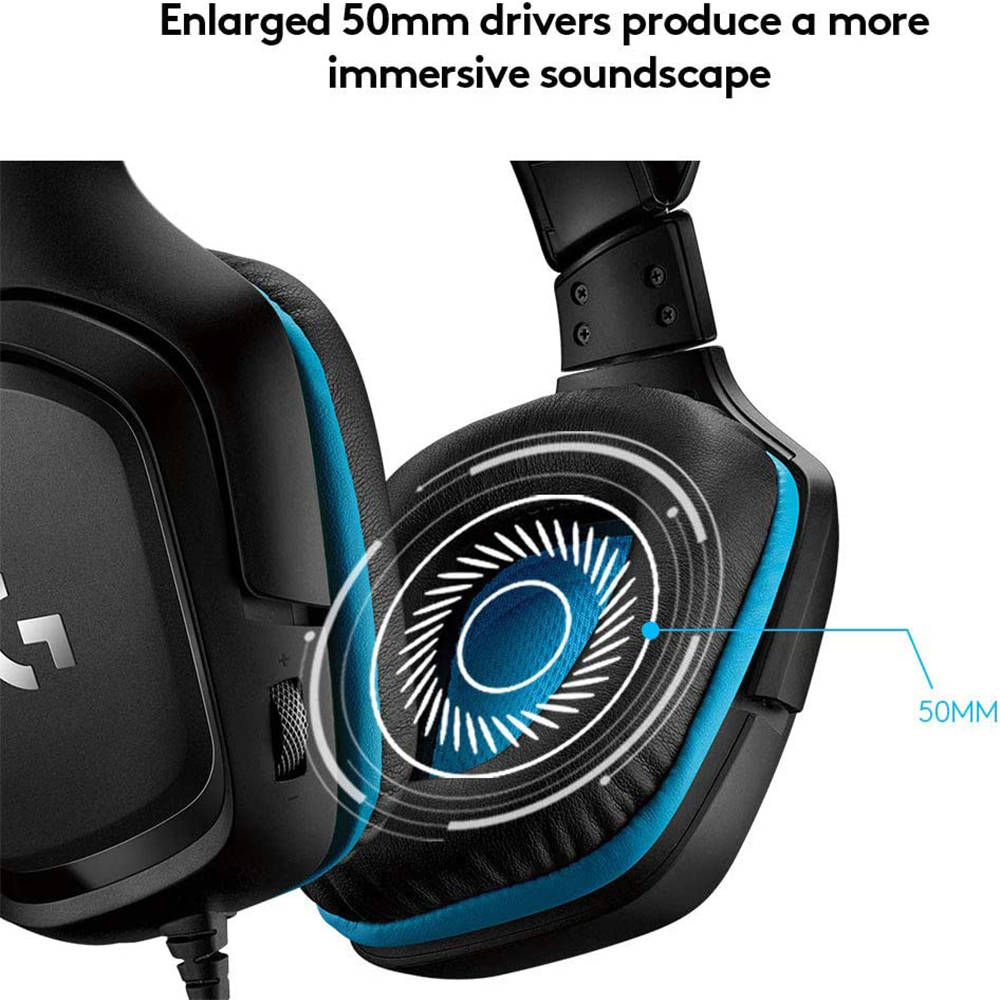 Buy Logitech G431 7.1 DTS Headphone:X 2.0 Gaming Headset, USB DAC Included, Multi-Platform for PC, PS4, Xbox, Switch Online in Pakistan - UGREEN PK