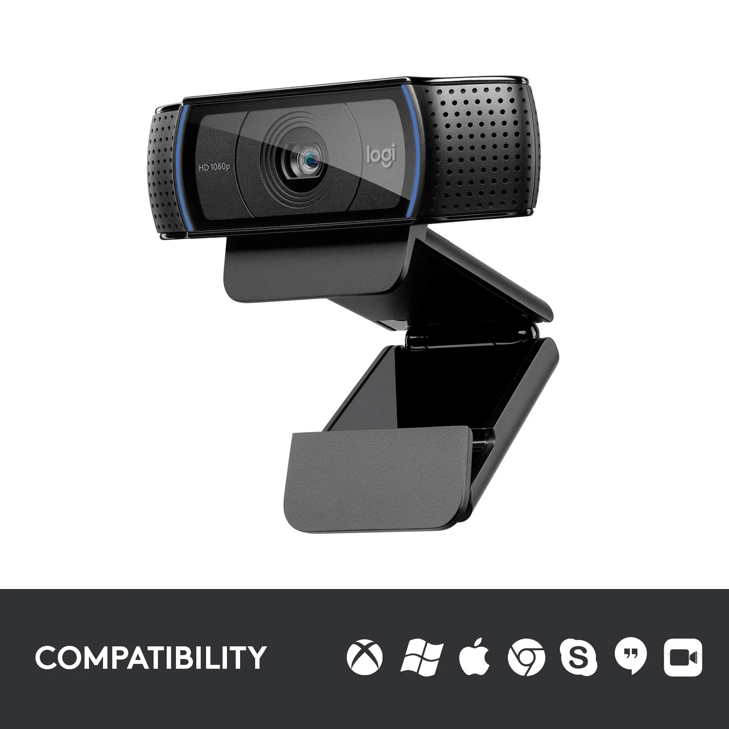 Buy Logitech C920 HD Pro Webcam Full HD 1080p, Stereo Mics, Autofocus For Streaming, Zoom, Skype Online in Pakistan - UGREEN PK