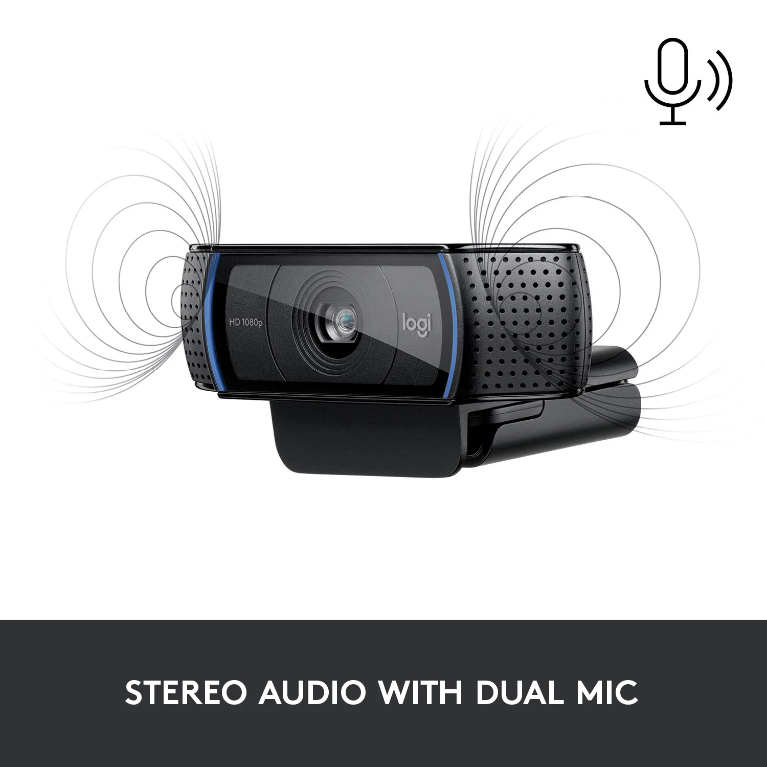 Buy Logitech C920 HD Pro Webcam Full HD 1080p, Stereo Mics, Autofocus For Streaming, Zoom, Skype Online in Pakistan - UGREEN PK