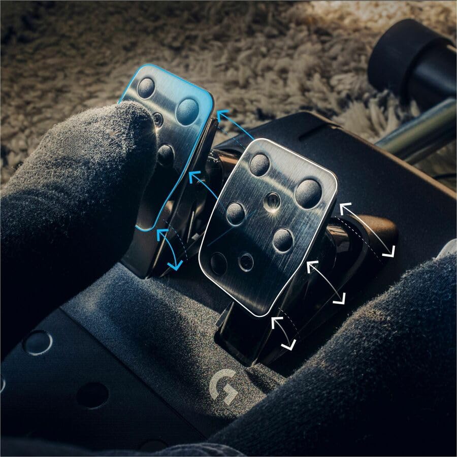 Buy Logitech G923 TRUEFORCE Racing Wheel & Pedals, Dual-Motor Force Feedback, Progressive Brake Compatible for PS5, PS4, PC Online in Pakistan - UGREEN PK