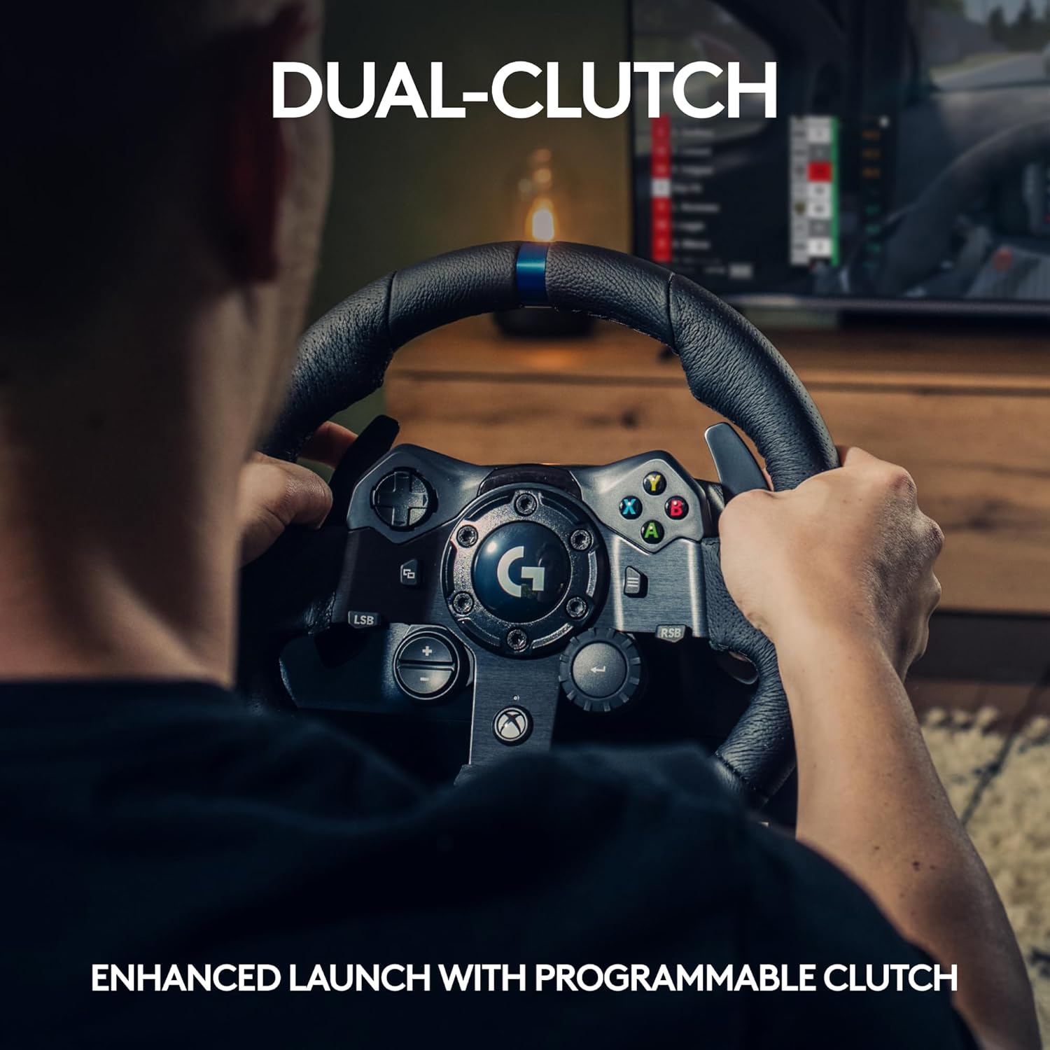 Buy Logitech G923 TRUEFORCE Racing Wheel & Pedals, Dual-Motor Force Feedback, Progressive Brake Compatible for PS5, PS4, PC Online in Pakistan - UGREEN PK