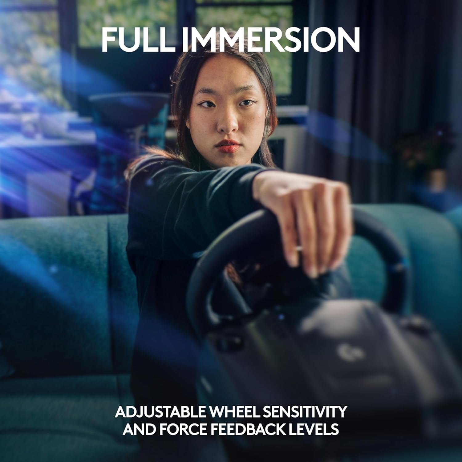 Buy Logitech G923 TRUEFORCE Racing Wheel & Pedals, Dual-Motor Force Feedback, Progressive Brake Compatible for PS5, PS4, PC Online in Pakistan - UGREEN PK