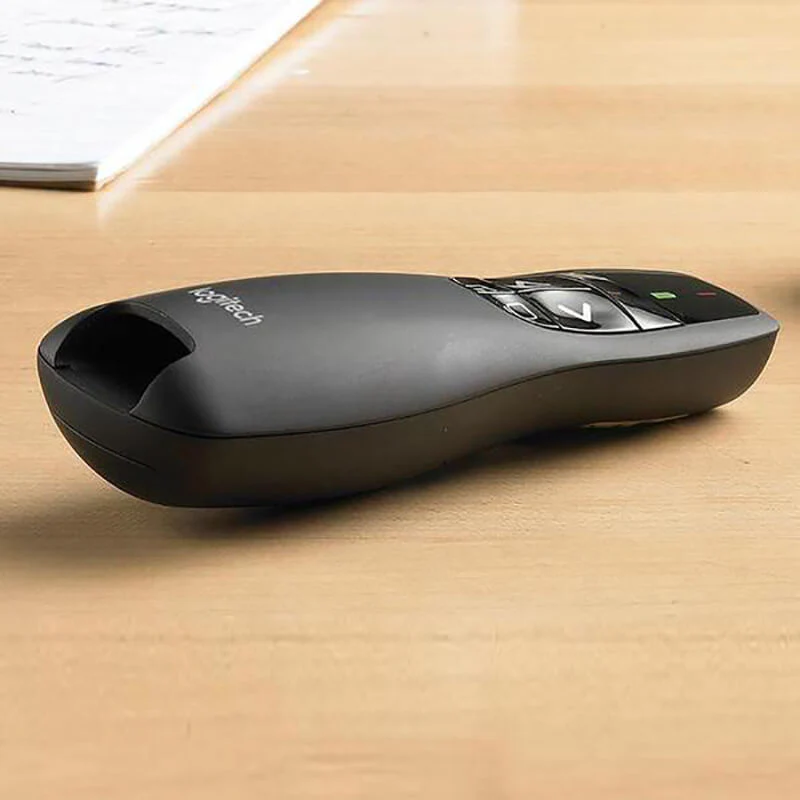 Buy Logitech R400 Wireless Presenter with Red Laser Pointer (15M Range) Plug & Play USB Receiver Online in Pakistan - UGREEN PK