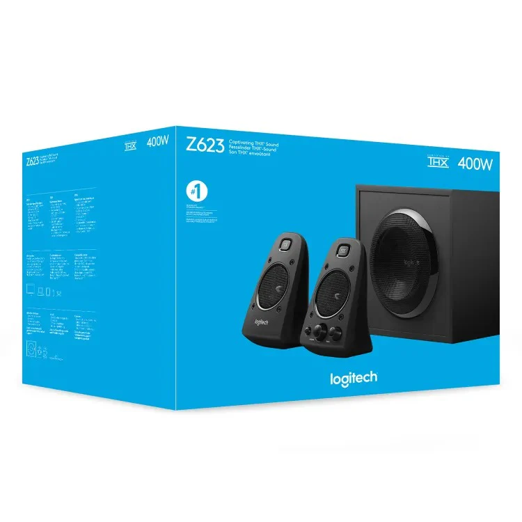 Buy Logitech Z623 2.1 THX Certified Speaker System Online in Pakistan - UGREEN PK