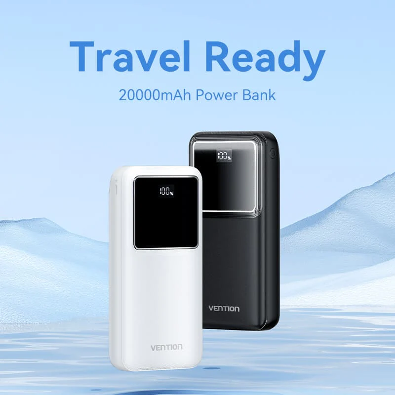 Buy VENTION FHLB0 20000mAh Power Bank with 22.5W PD 3.0 Fast Charging Battery iPhone 17/16/15 /14 Online in Pakistan - UGREEN PK