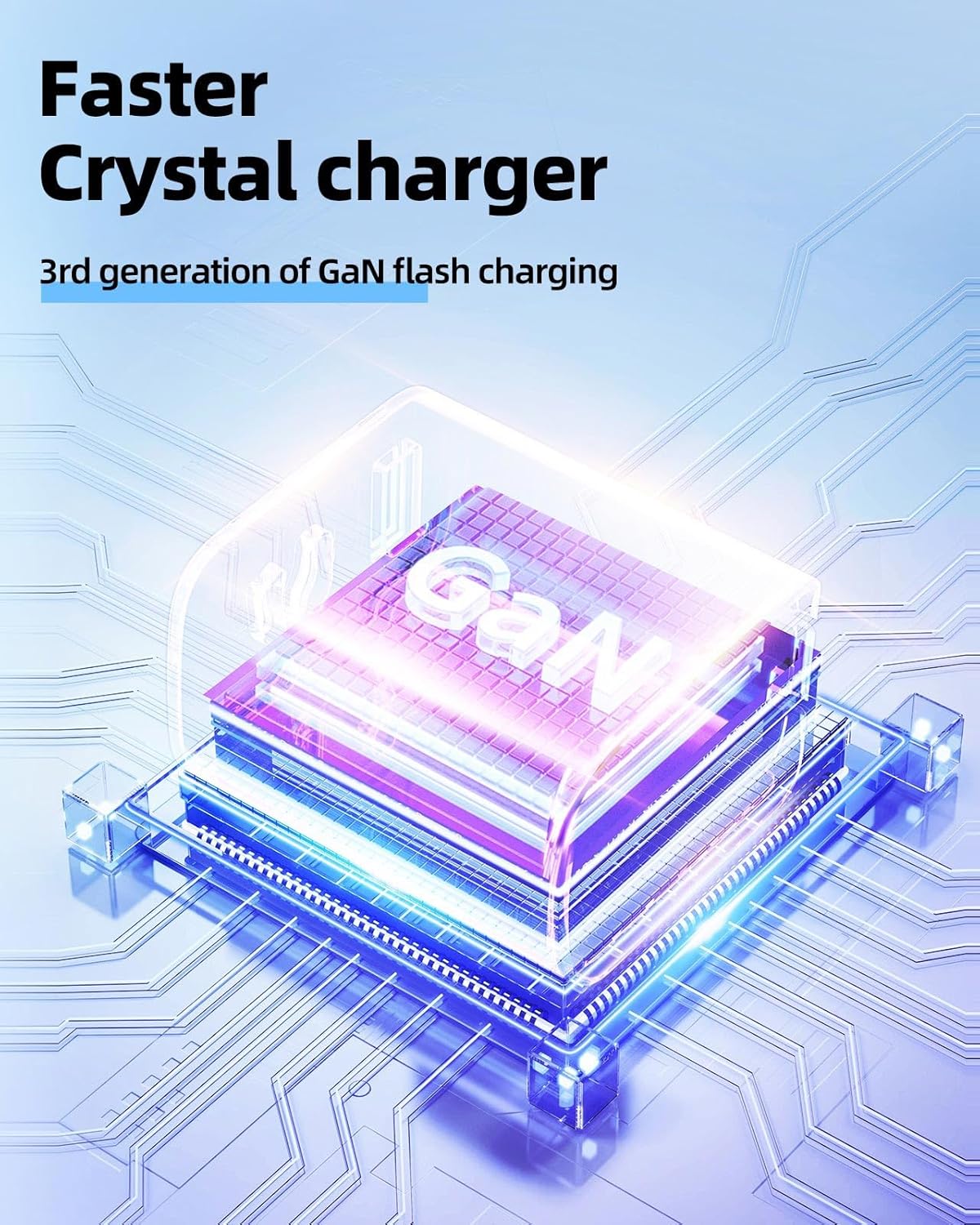 Buy Acefast A47 65W GaN3 Fast Charger 3-Port Transparent Design AI Temp Control Online in Pakistan - UGREEN PK
