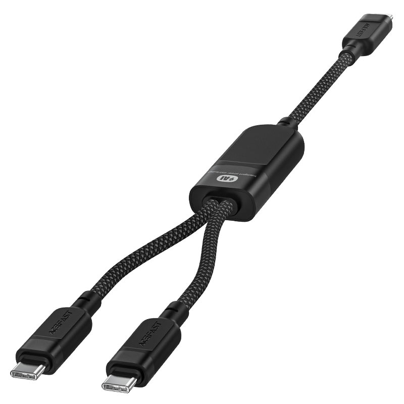 Buy Acefast C5-11 100W Dual USB-C Charging Cable 1-to-2 Splitter (1.2 Mete) AI Power Distribution Online in Pakistan - UGREEN PK