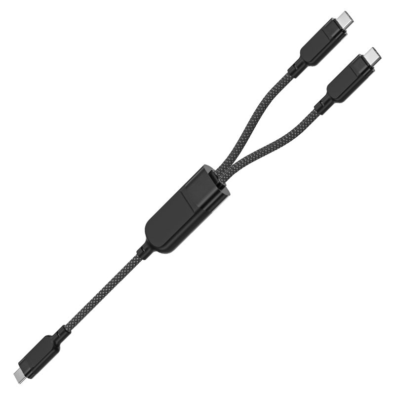 Buy Acefast C5-11 100W Dual USB-C Charging Cable 1-to-2 Splitter (1.2 Mete) AI Power Distribution Online in Pakistan - UGREEN PK