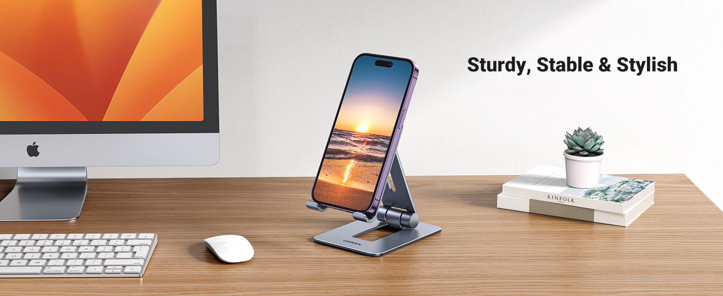 UGREEN 15608 Aluminum Phone Stand Holder Adjustable Foldable Desktop Dock for iPhone 17/16/15 Pro Max Buy UGREEN 15608 Aluminum Phone Stand Holder Adjustable Foldable Desktop Dock for iPhone 17/16/15 Pro Max Online in Pakistan - UGREEN PK