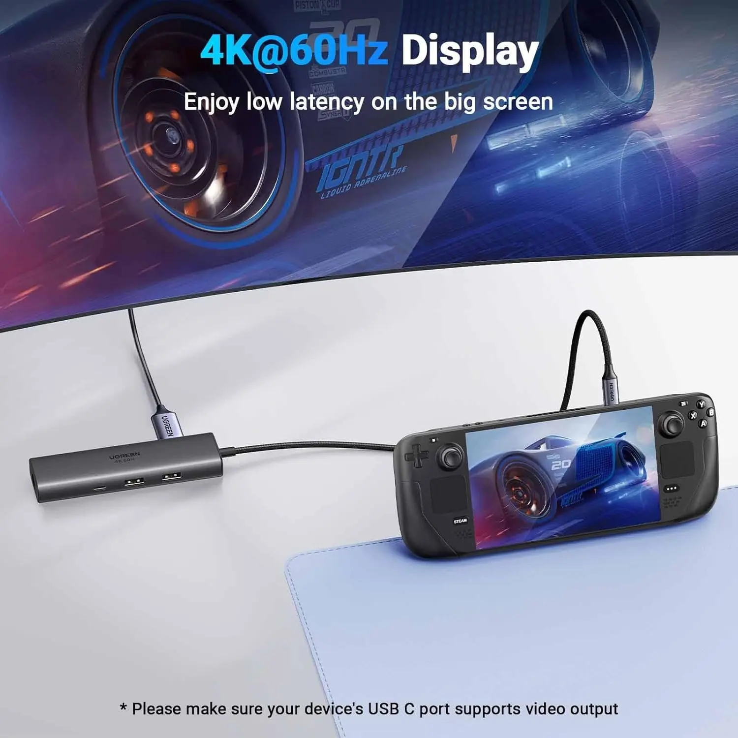 Buy UGREEN 45000 6-in-1 USB C Hub with 4K@60Hz HDMI, 100W PD, Gigabit Ethernet, 2x USB-A 10Gbps, USB-C 10Gbps Online in Pakistan - UGREEN PK