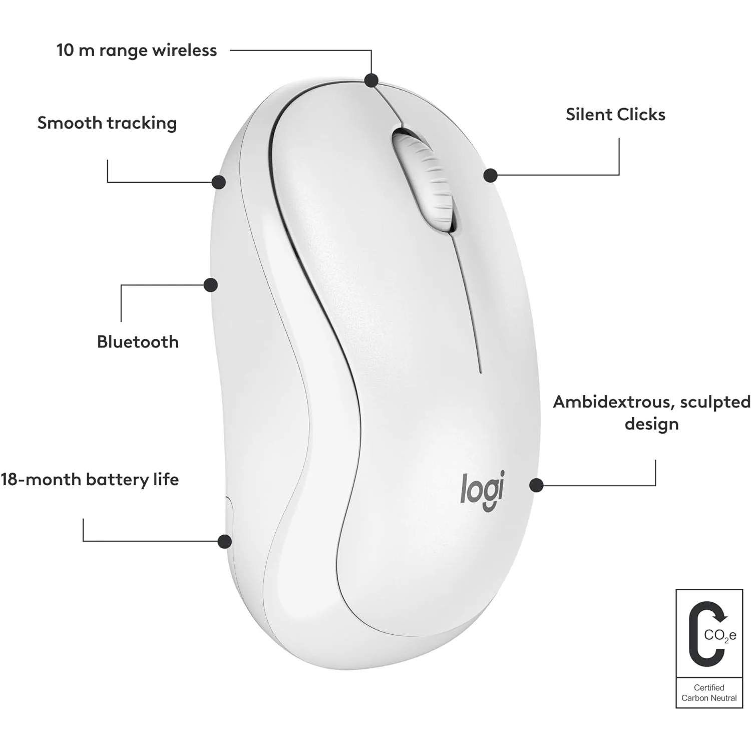 Buy Logitech M240 Silent Bluetooth Wireless Mouse Online in Pakistan - UGREEN PK