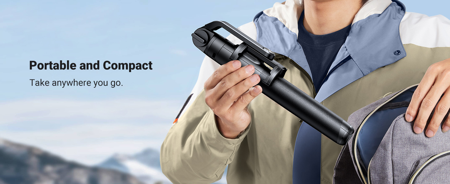 UGREEN 15062 Tripod Stand with Bluetooth Remote, Aluminum Selfie Stick & Phone Holder Buy UGREEN 15062 Tripod Stand with Bluetooth Remote, Aluminum Selfie Stick & Phone Holder Online in Pakistan - UGREEN PK