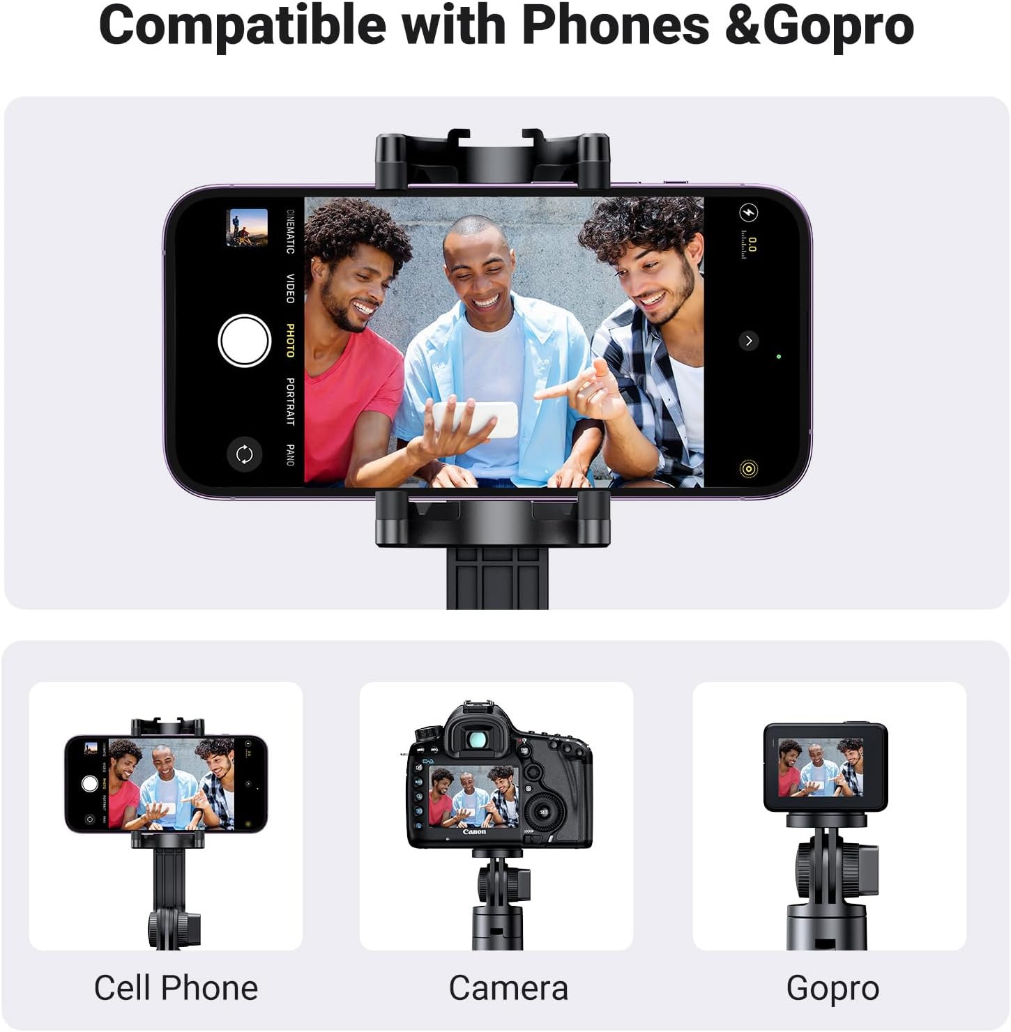 Buy UGREEN 15062 Tripod Stand with Bluetooth Remote, Aluminum Selfie Stick & Phone Holder Online in Pakistan - UGREEN PK