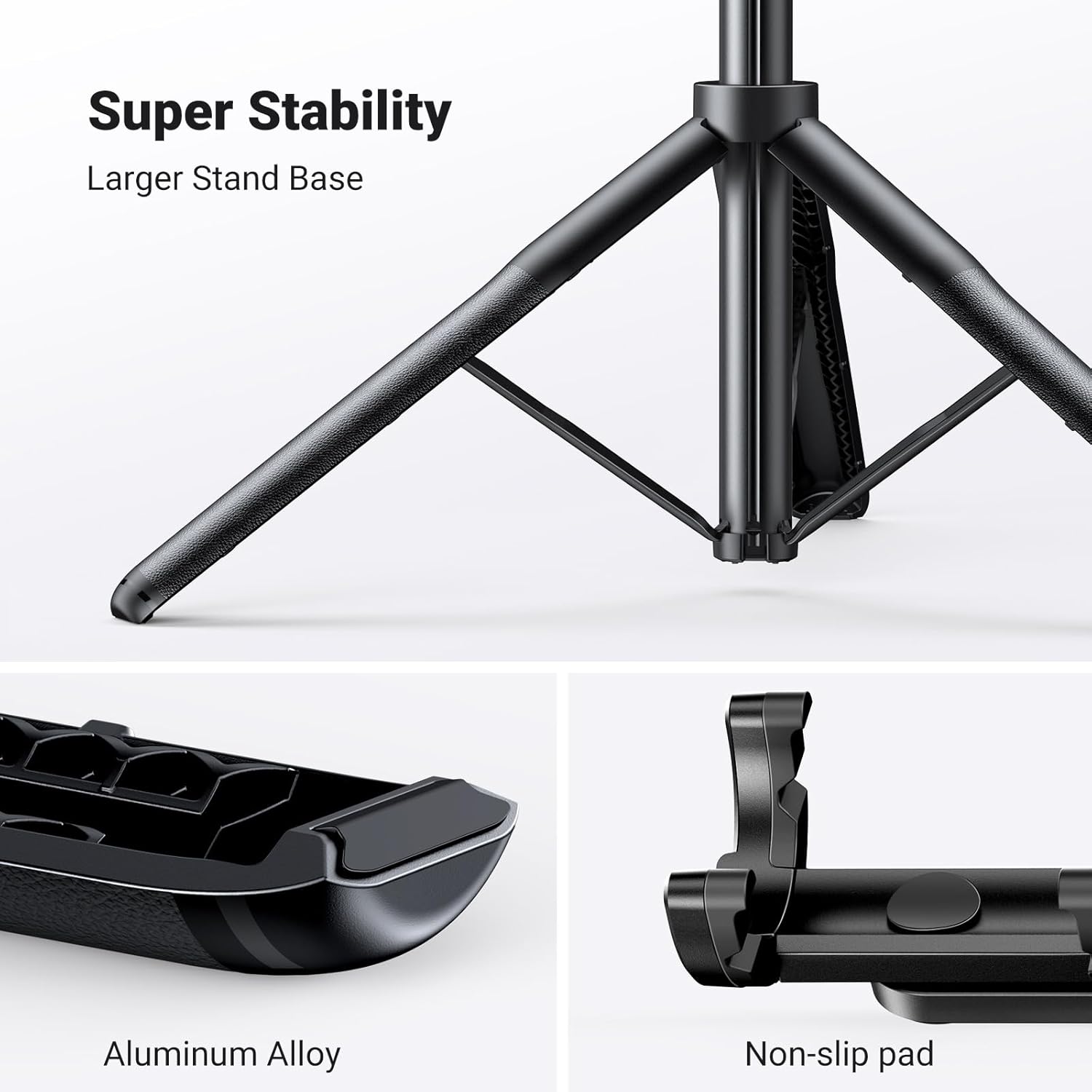 Buy UGREEN 15062 Tripod Stand with Bluetooth Remote, Aluminum Selfie Stick & Phone Holder Online in Pakistan - UGREEN PK