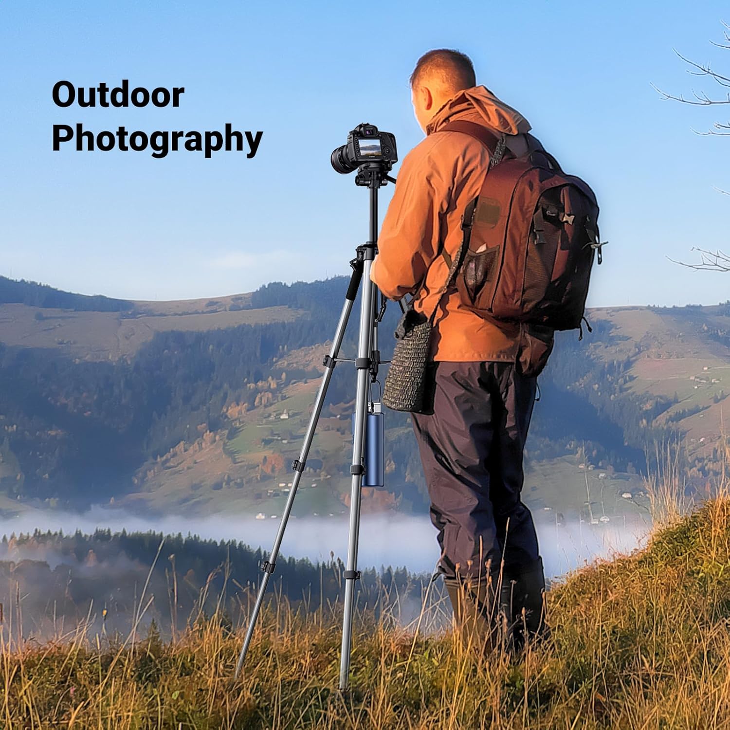 Buy UGREEN 15187 Professional Camera Tripod Stand 69" Heavy Duty Aluminum Tripod for DSLR/SLR Online in Pakistan - UGREEN PK