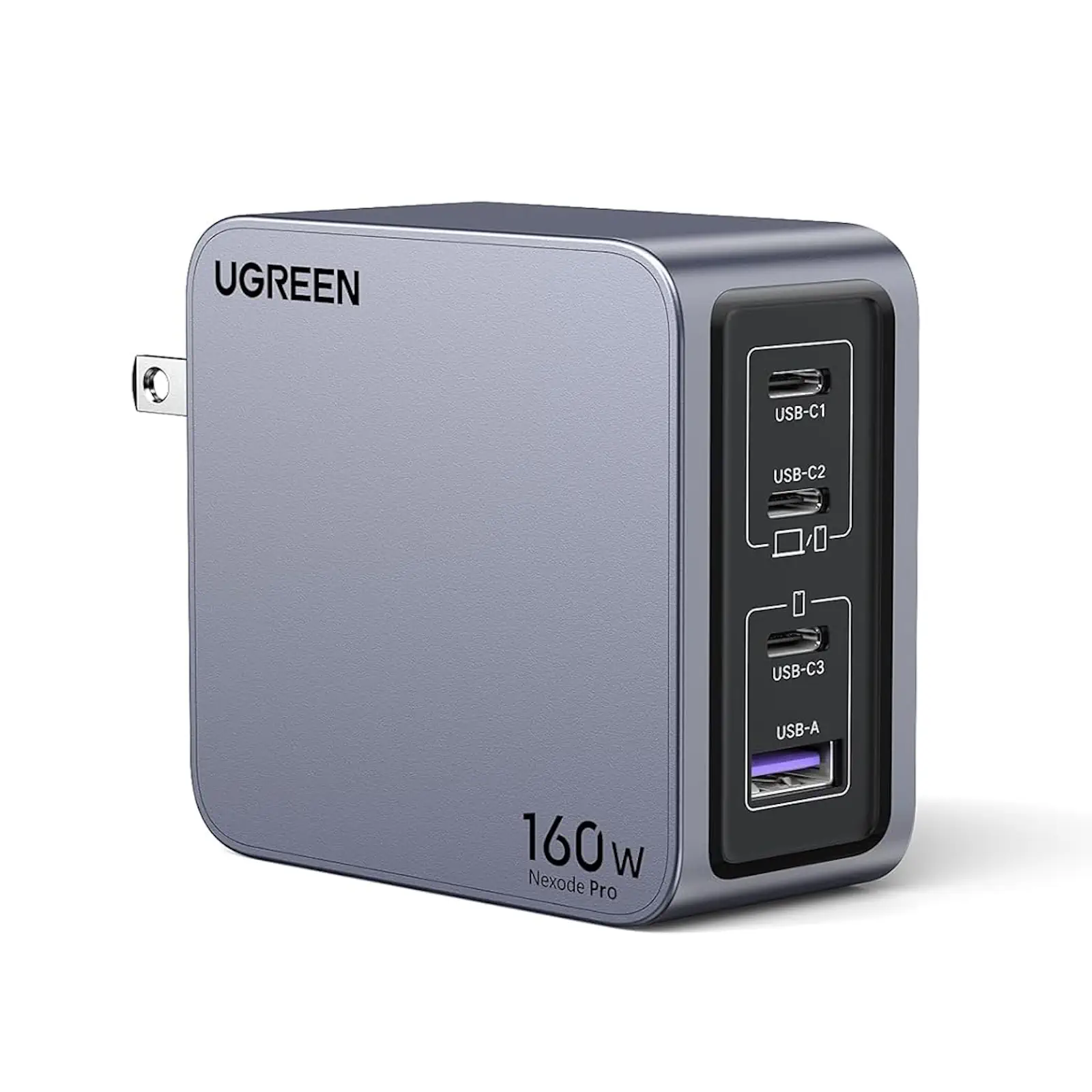 Buy UGREEN 25877 Nexode Pro 160W GaN USB C Laptop Charger 4-Port PD 3.1 PPS Fast Charger Online in Pakistan - UGREEN PK