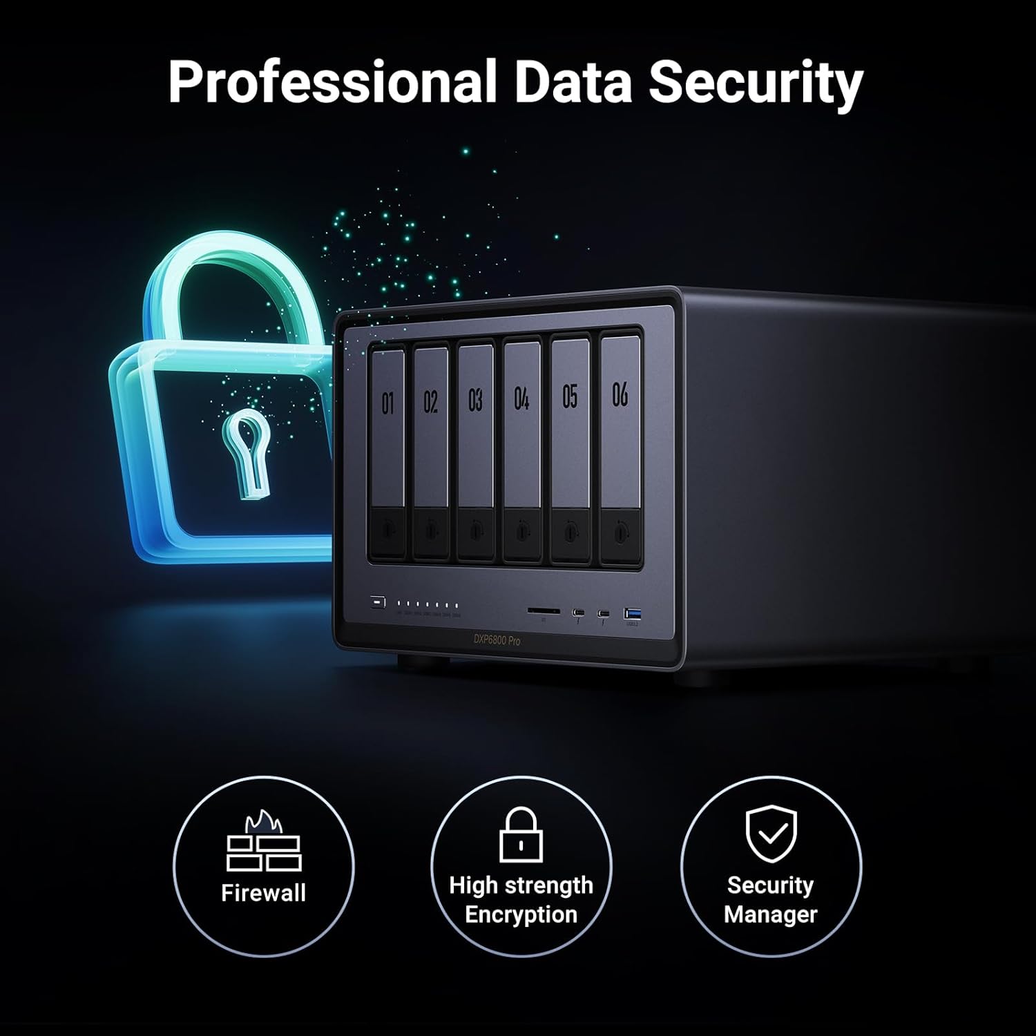 Buy UGREEN 25898ย NASync DXP6800 Pro 6-Bay NAS Enterprise-Grade Storage (Diskless) Online in Pakistan - UGREEN PK