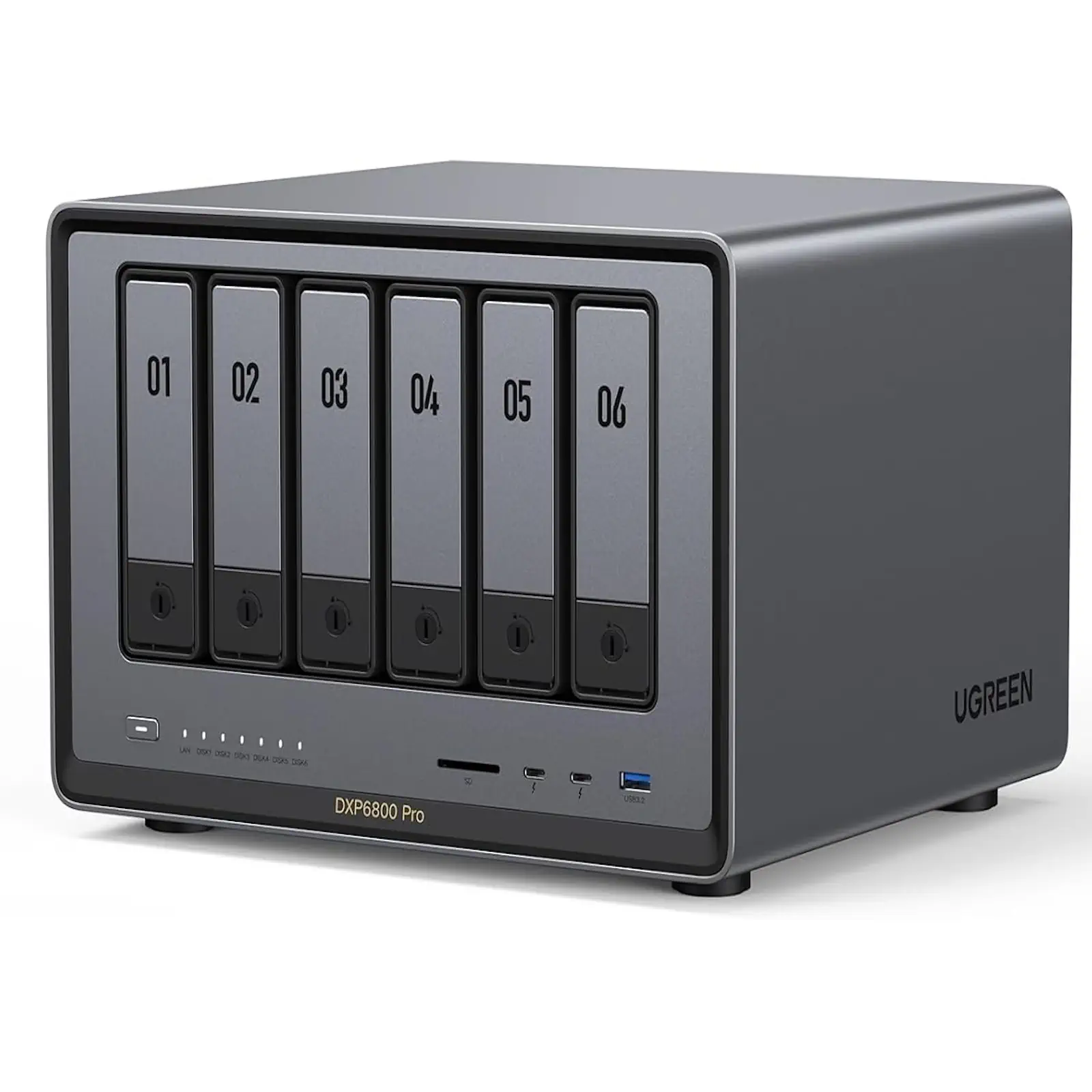 Buy UGREEN 25898ย NASync DXP6800 Pro 6-Bay NAS Enterprise-Grade Storage (Diskless) Online in Pakistan - UGREEN PK