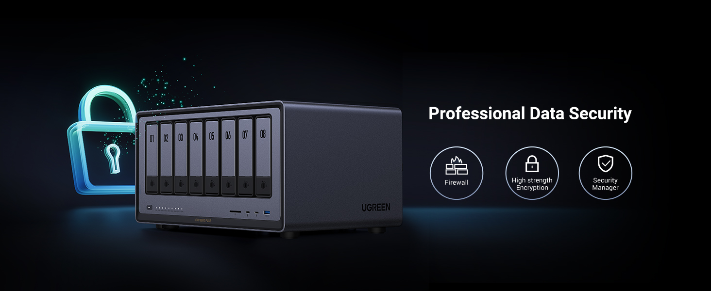 UGREEN 35126 NASync DXP8800 Plus 8-Bay Desktop NASย (Diskless) Buy UGREEN 35126 NASync DXP8800 Plus 8-Bay Desktop NASย (Diskless) Intel i5-1235U 10-Core, 8GB DDR5, 128GB SSD, Dual 10GbE, Thunderbolt 4, 8K HDMI Online in Pakistan - UGREEN PK