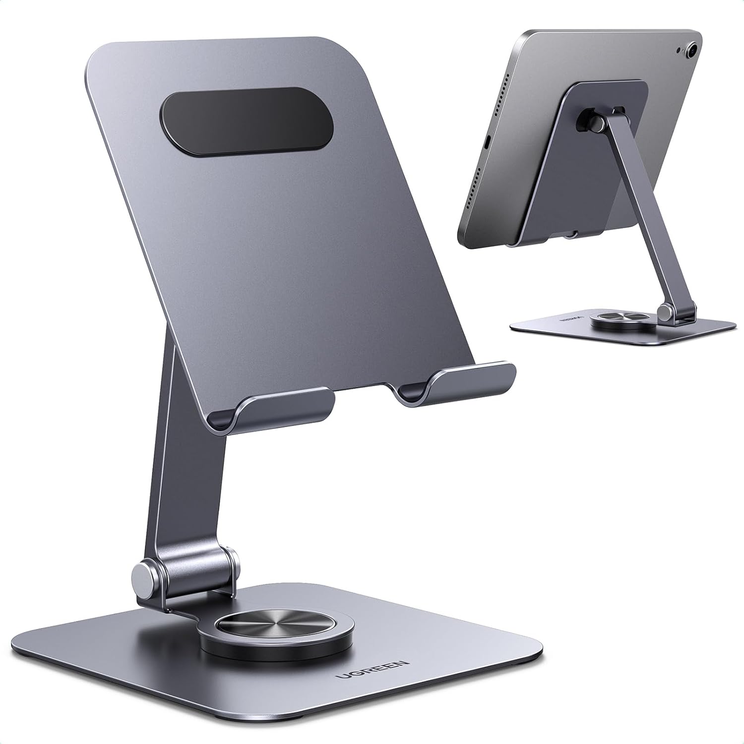 Buy UGREEN 45860 Aluminum 360 Rotating Tablet Stand Holder for Desk, Foldable & Portable Online in Pakistan - UGREEN PK