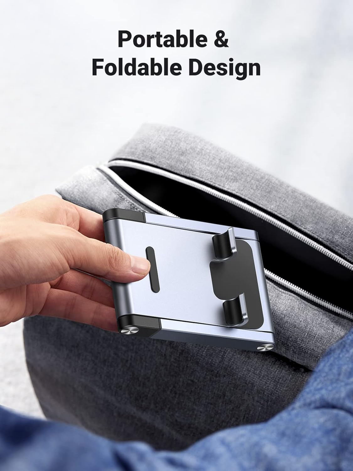 Buy UGREEN 50324 Ergonomic Adjustable Height Phone Stand for Desk, Foldable & Portable Online in Pakistan - UGREEN PK