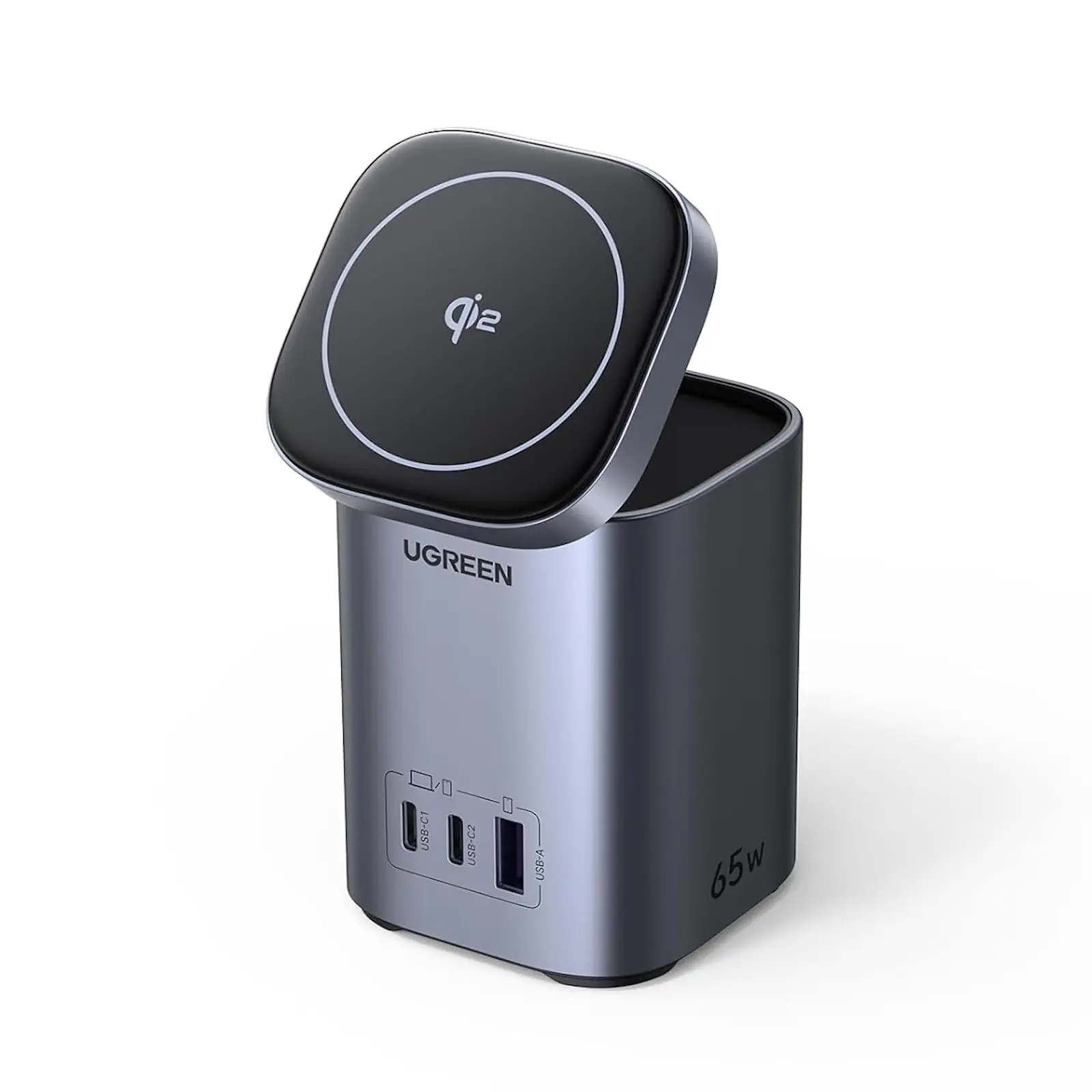 Buy UGREEN 55321 Nexode 65W 4-in-1 Qi2 Charging Station with 15W MagSafe Stand Online in Pakistan - UGREEN PK