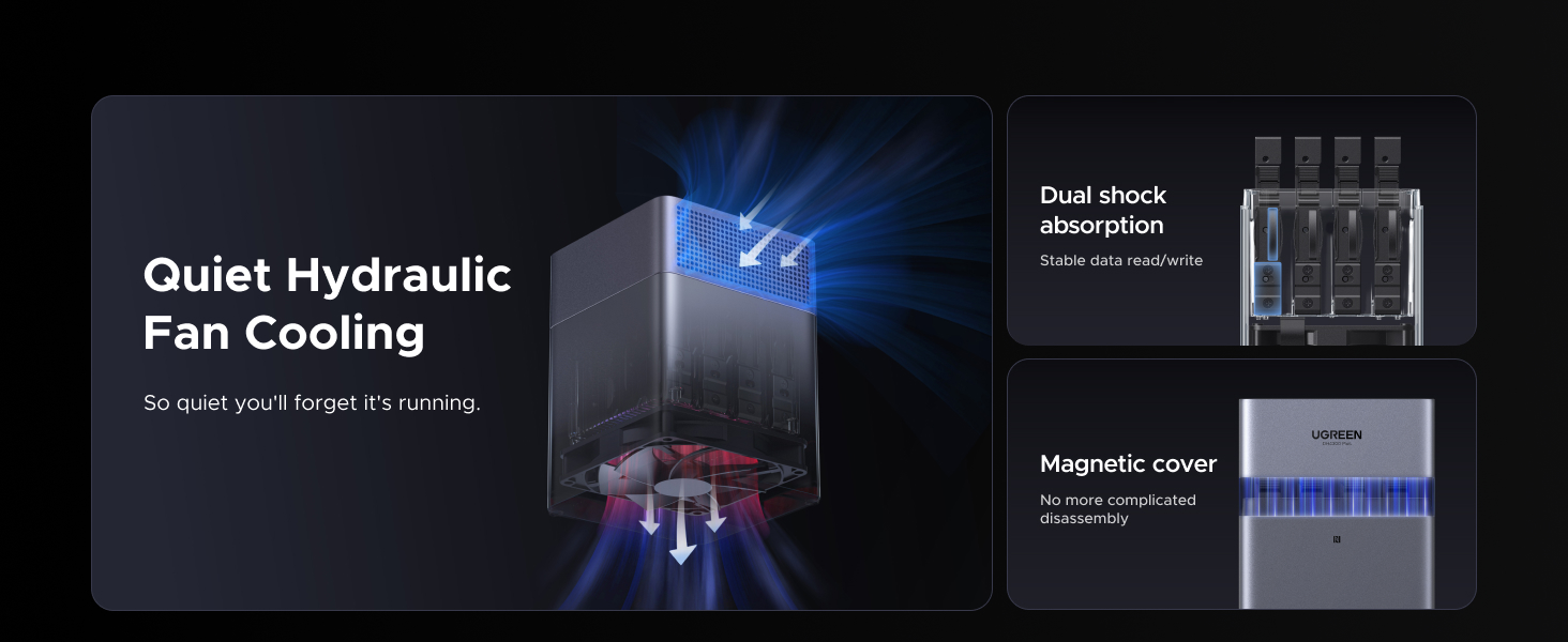 UGREEN 65651ย NASync DH4300 Plus 4-Bay Desktop NAS Buy UGREEN 65651ย NASync DH4300 Plus 4-Bay Desktop NAS (Diskless) 8-Core ARM CPU, 8GB RAM, 120TB, 2.5GbE, 4K HDMI - AI Photo Manager, Personal & Business Cloud Storage Online in Pakistan - UGREEN PK