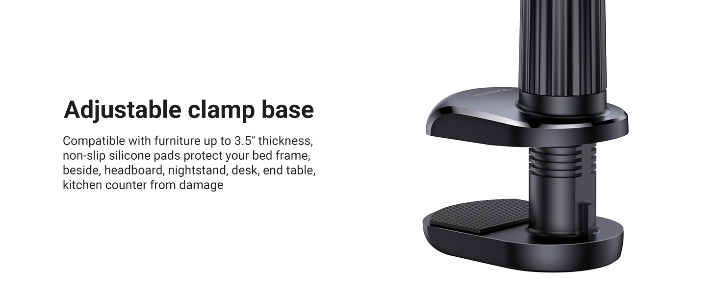 UGREEN 80906 Gooseneck Phone Holder for Desk & Bed (Black) Buy UGREEN 80906 Gooseneck Phone Holder for Desk & Bed (Black) Online in Pakistan - UGREEN PK