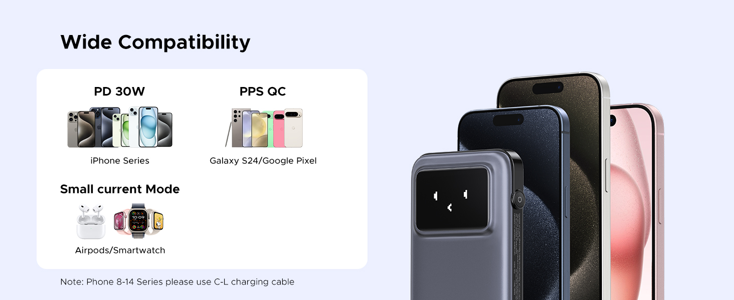 UGREEN 35603 Uno 30W PD Fast Charging 10,000mAh Power Bank Built-in Cable with TFT Display Buy UGREEN 35603 Uno 30W PD Fast Charging 10,000mAh Power Bank Built-in Cable with TFT Display Online in Pakistan - UGREEN PK