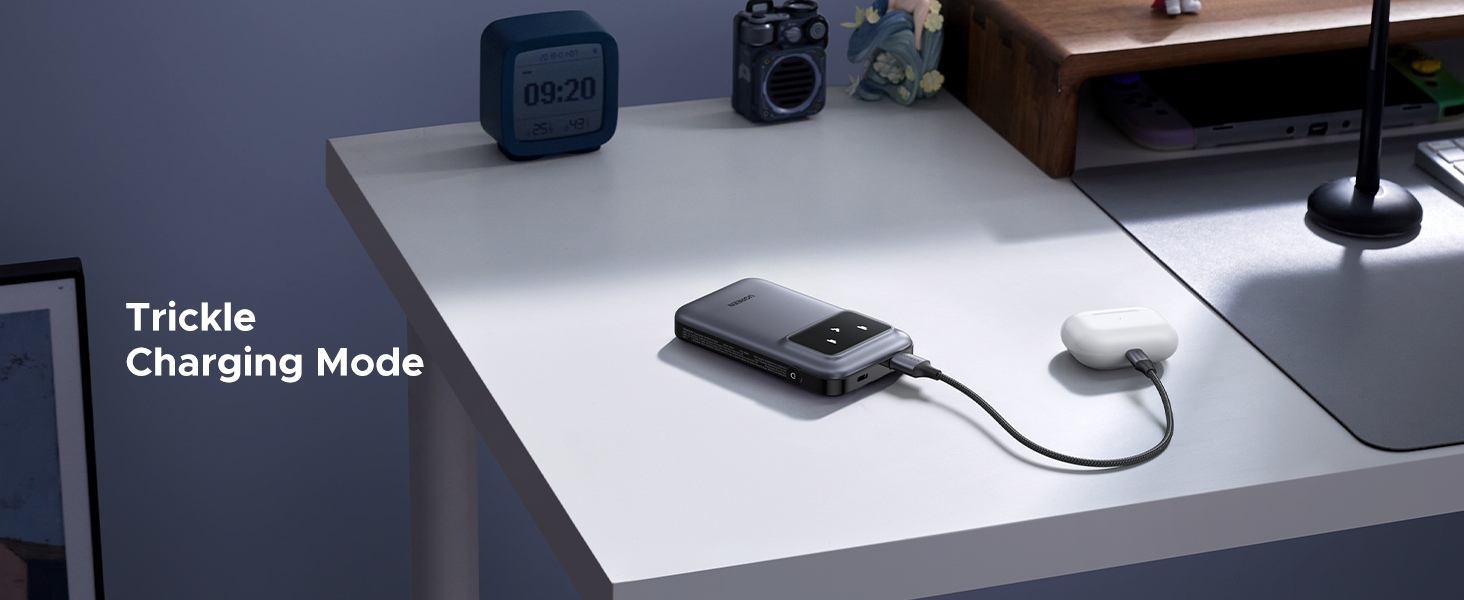 UGREEN 35603 Uno 30W PD Fast Charging 10,000mAh Power Bank Built-in Cable with TFT Display Buy UGREEN 35603 Uno 30W PD Fast Charging 10,000mAh Power Bank Built-in Cable with TFT Display Online in Pakistan - UGREEN PK