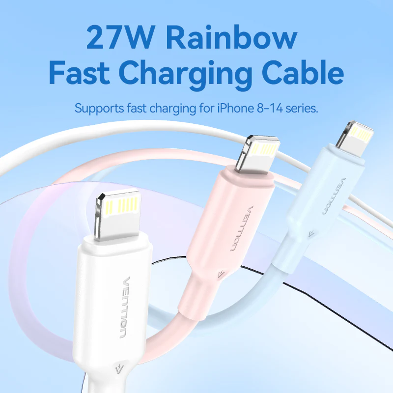 Buy VENTON LAKWH MFi Certified USB-C to Lightning Cable (2 Meter) 27W Fast Charging Online in Pakistan - UGREEN PK