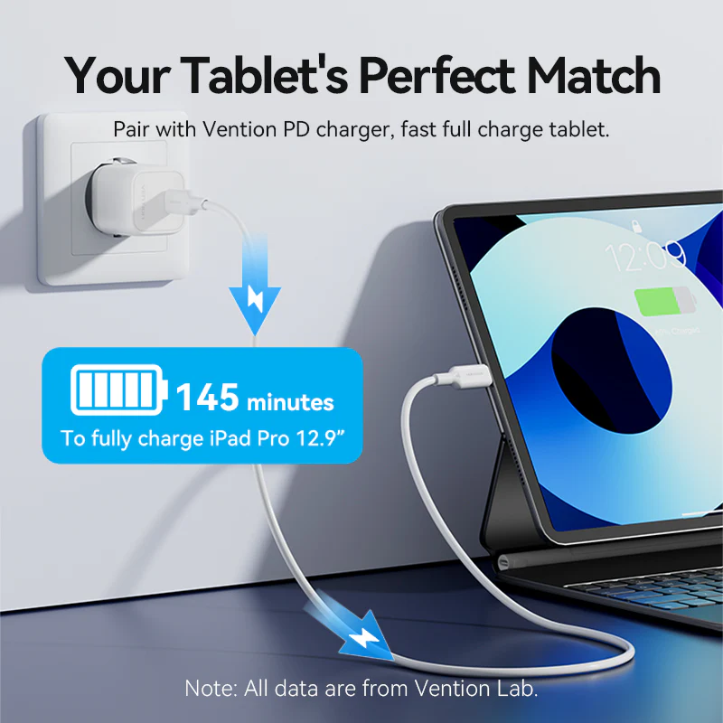 Buy VENTON LAKWH MFi Certified USB-C to Lightning Cable (2 Meter) 27W Fast Charging Online in Pakistan - UGREEN PK