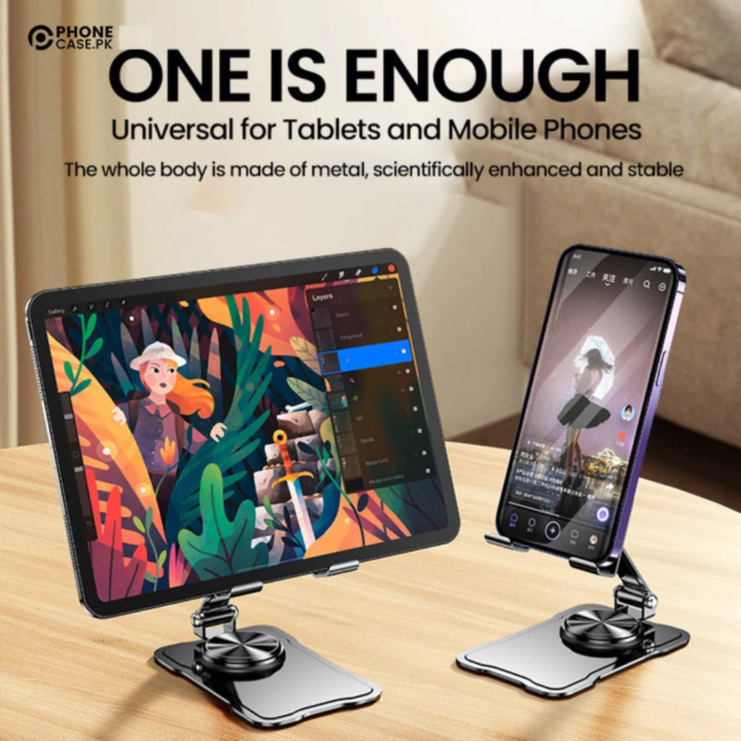 Buy STABLE L25-B 360 Degree Rotating Metal Phone Holder Online in Pakistan - UGREEN PK