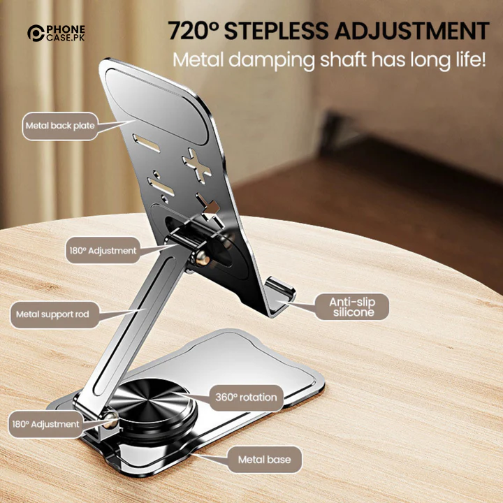 Buy STABLE L25-B 360 Degree Rotating Metal Phone Holder Online in Pakistan - UGREEN PK
