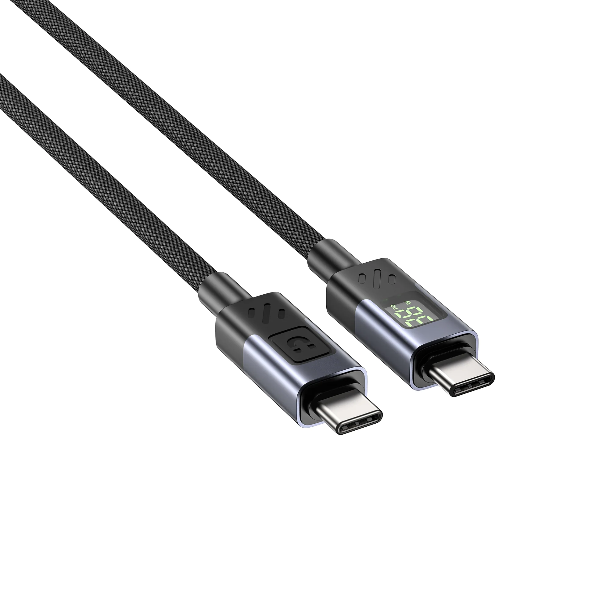 Buy UNITEK PD 60W USB-C Cable with LED Display (2 Meters) E-Marker Chip for iPhone 17/1615, Galaxy S25/S24 Online in Pakistan - UGREEN PK