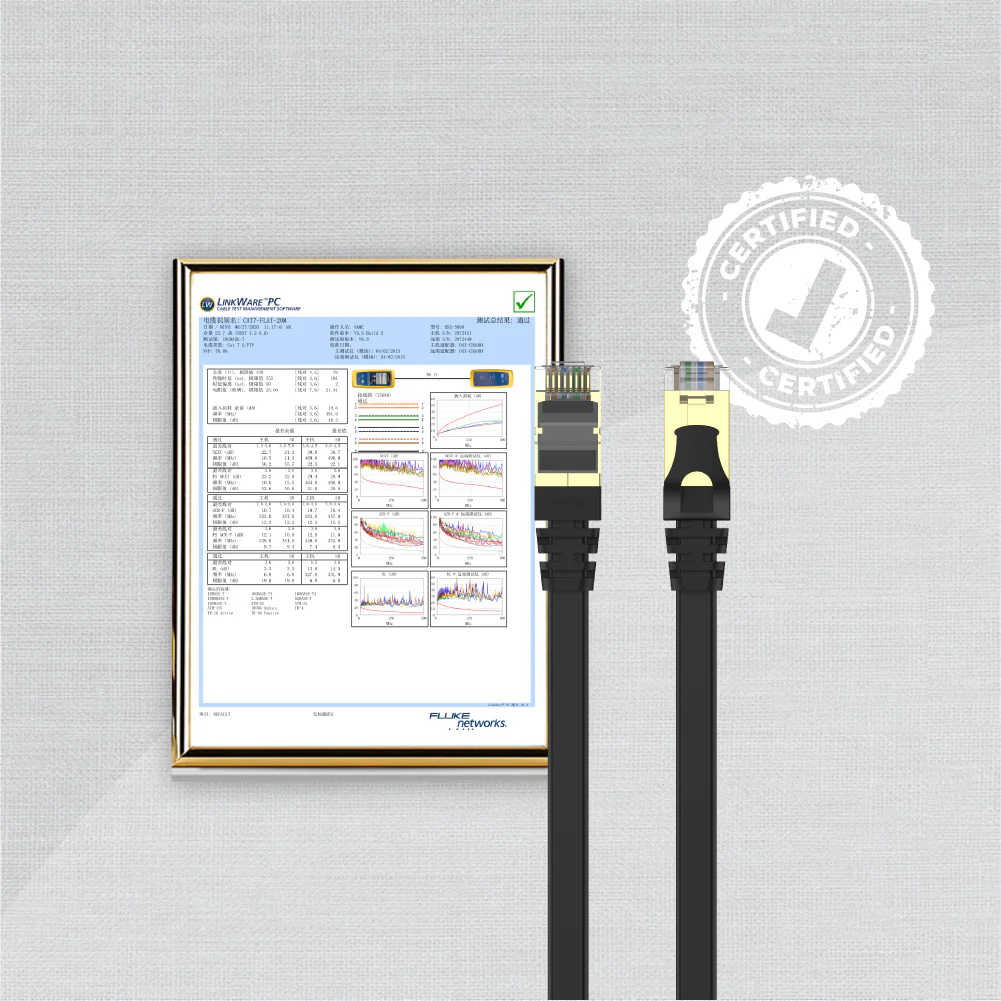 Buy UNITEK Cat 7 Flat Ethernet Cable (1 Meter) RJ45 Gold Plated LAN Wire, Ultra Thin 1.8mm Height 10Gbps High Speed SSTP Double Shielded Online in Pakistan - UGREEN PK