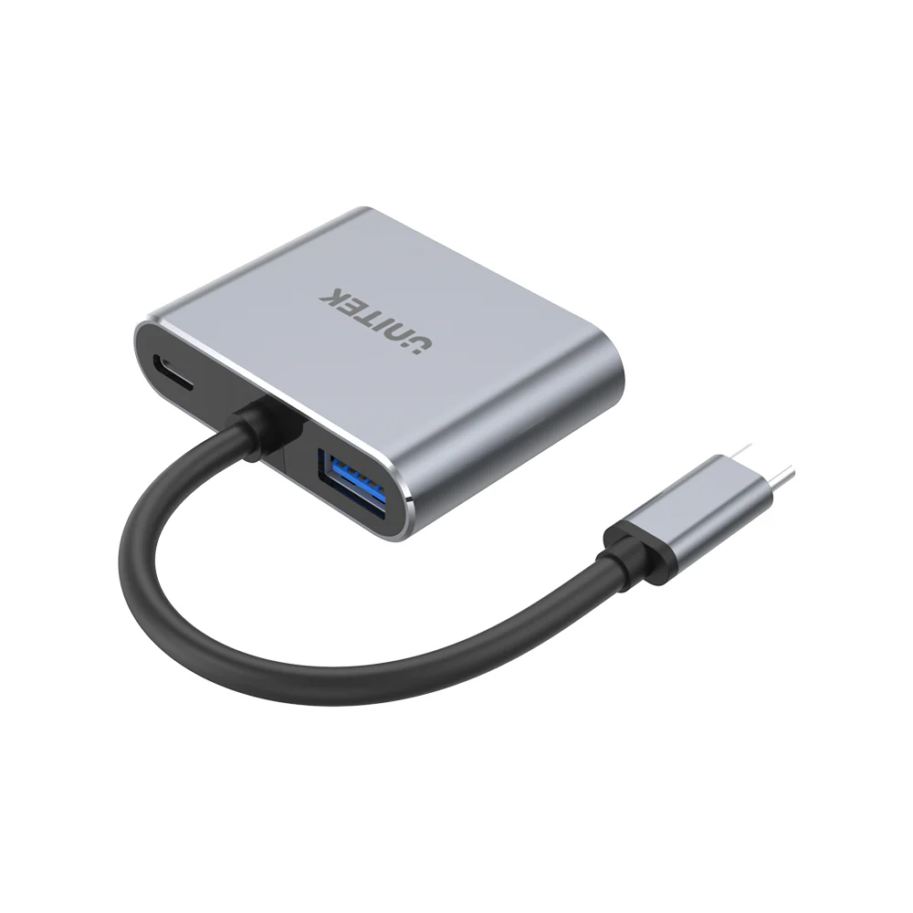 Buy UNITEK uHUB Q4 Lite 4-in-1 USB-C Hub with MST Dual Display, PD 100W, USB-C to 4K HDMI, USB-A Port Online in Pakistan - UGREEN PK