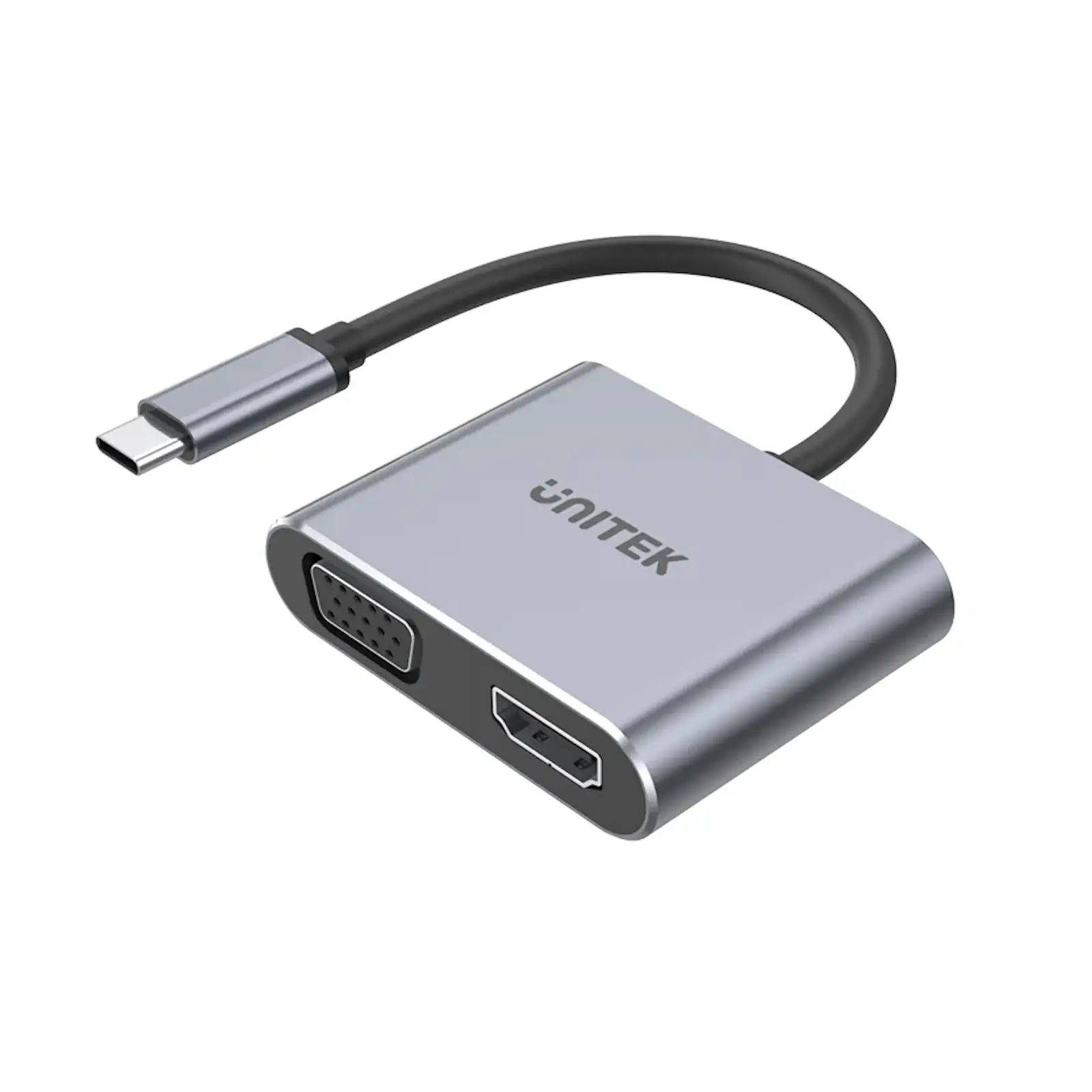 Buy UNITEK uHUB Q4 Lite 4-in-1 USB-C Hub with MST Dual Display, PD 100W, USB-C to 4K HDMI, USB-A Port Online in Pakistan - UGREEN PK