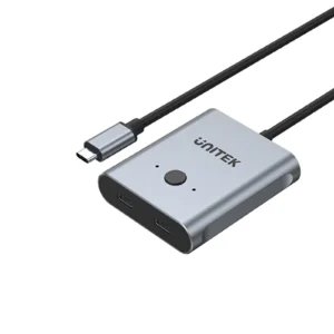 UNITEK D1078A USB-C 3.2 Gen 2 Bidirectional Switch 2-in-1 1-in-2