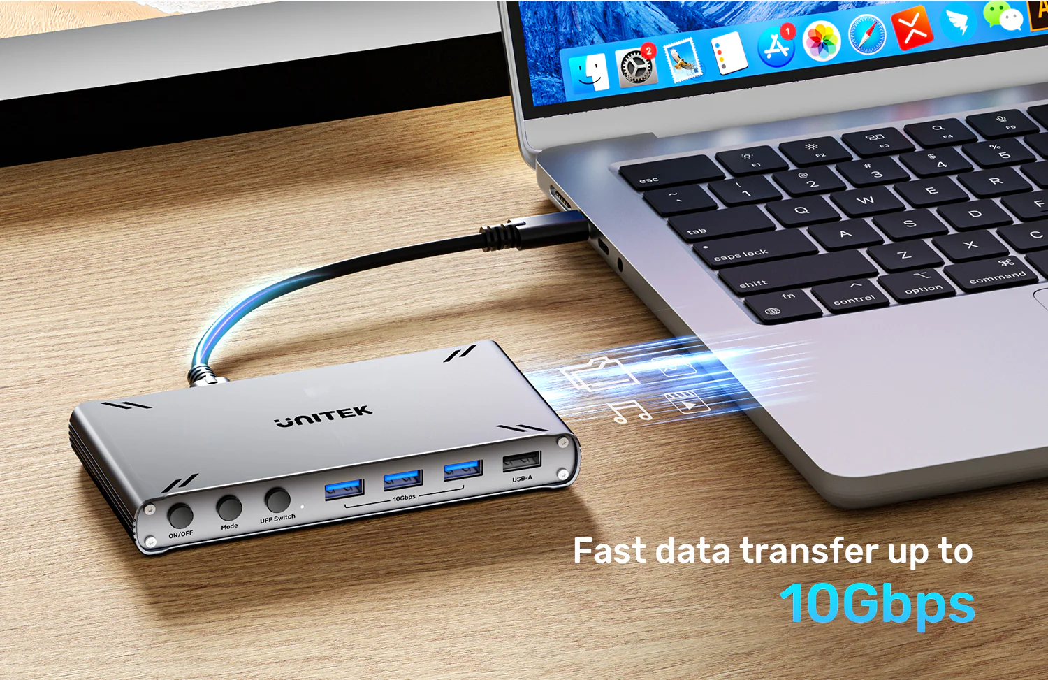 UNITEK USB-C 10Gbps HDMI KVM Switch, 2-PC 4K@30Hz Split-Screen Switch with 5-Port USB 3.1 Hub & Data Buy UNITEK USB-C 10Gbps HDMI KVM Switch, 2-PC 4K@30Hz Split-Screen Switch with 5-Port USB 3.1 Hub & Data Online in Pakistan - UGREEN PK