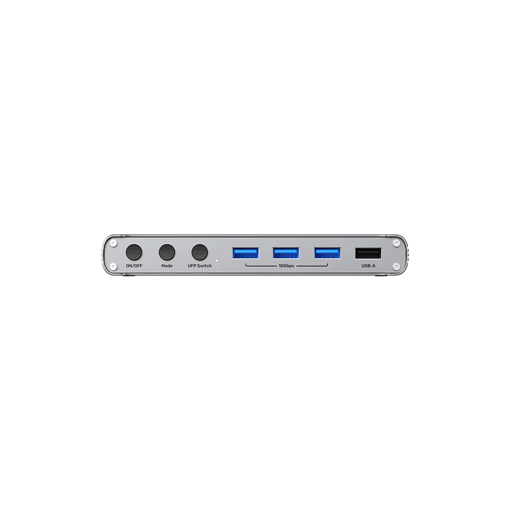 Buy UNITEK USB-C 10Gbps HDMI KVM Switch, 2-PC 4K@30Hz Split-Screen Switch with 5-Port USB 3.1 Hub & Data Online in Pakistan - UGREEN PK